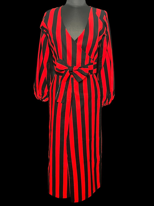 04.07 Sets 2PC Red/Blk Striped (8) Slim