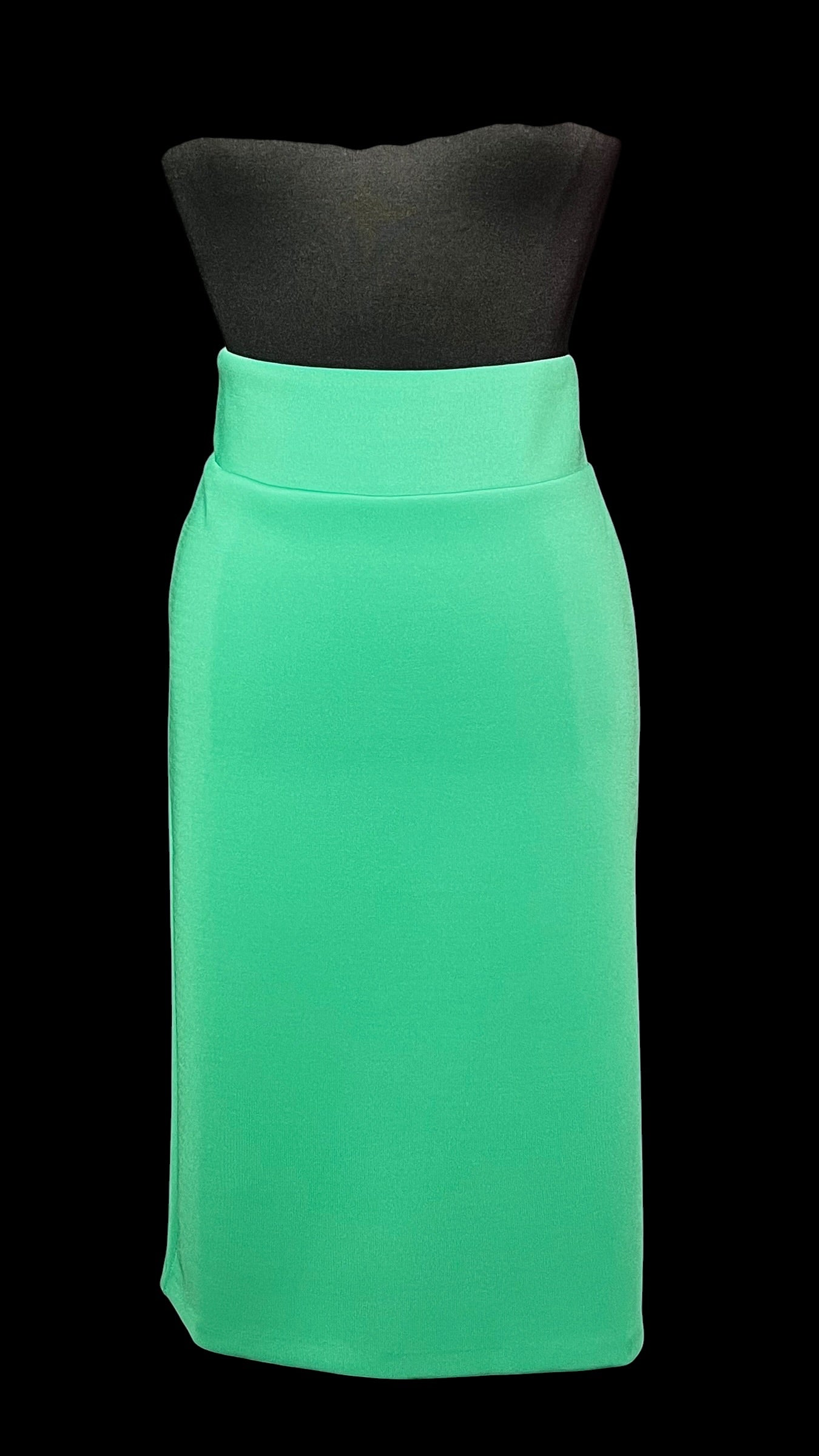 08.13 Skirts NWT Eloquii Green Scuba Pencil (14)