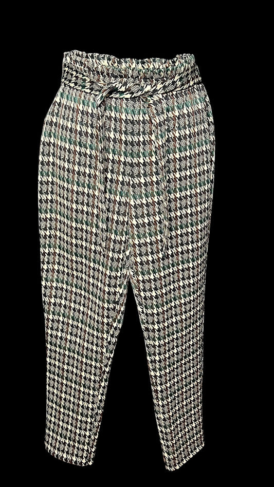 09.01 Pants Soho Camo Houndstooth (L) Fits (M)