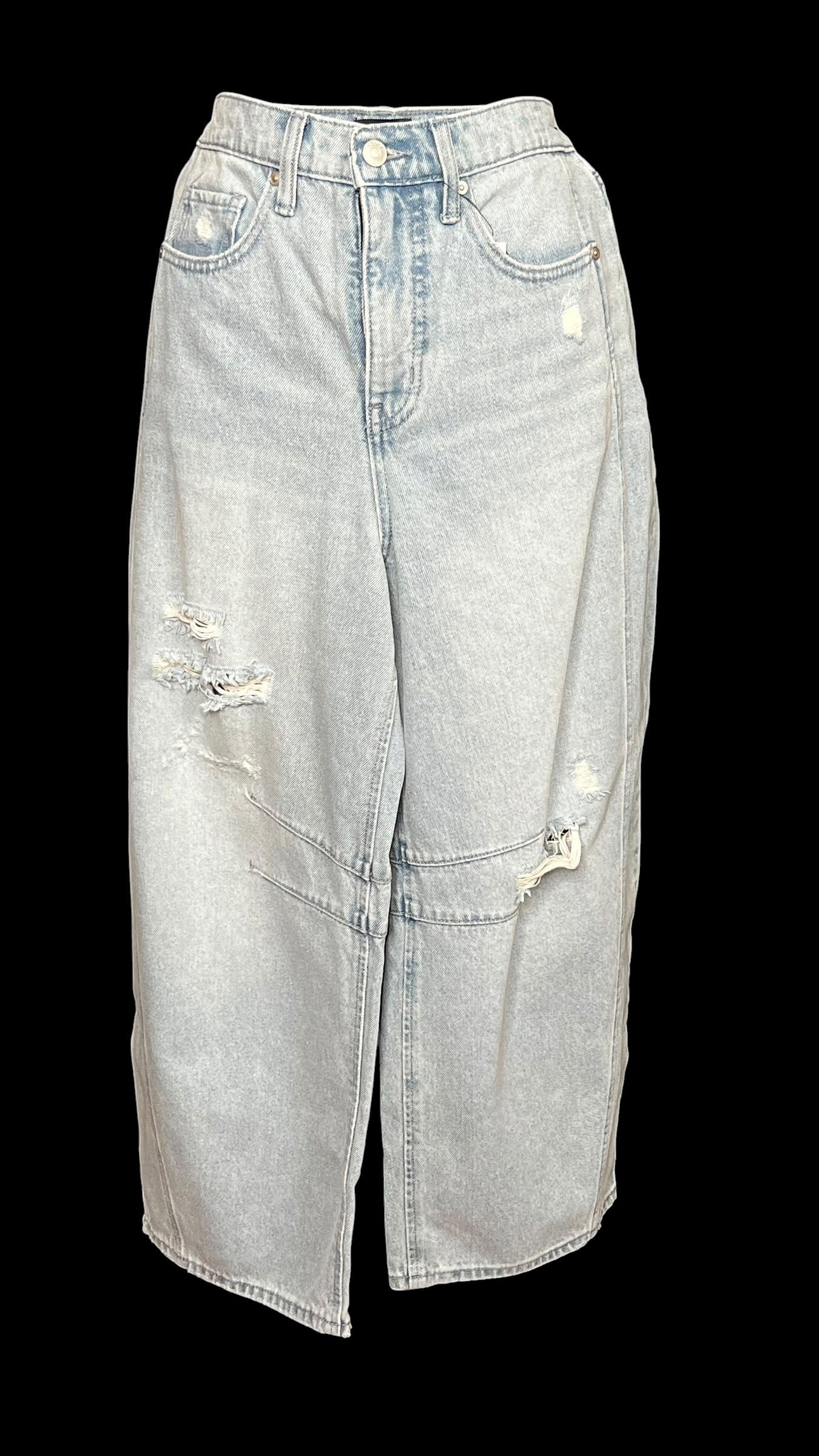 10.02 Pants NWT HR Baggy Barrel Denim (10) Fits (8) W32/R13/I24