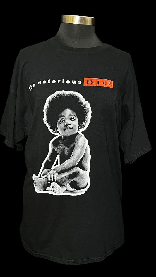 08.02 Tops Biggie Black Tee (2XL) Cvy