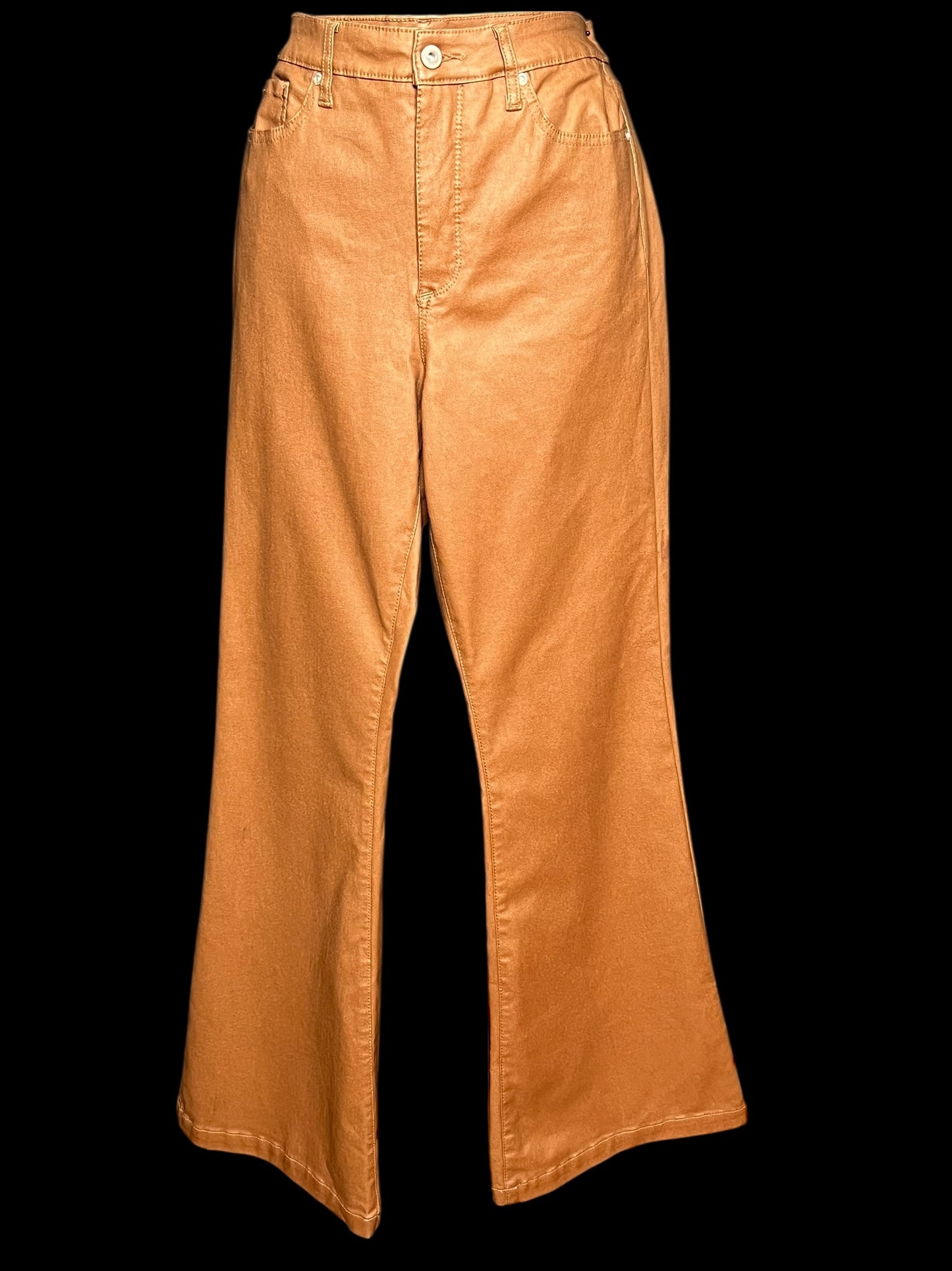11.06 Pants NWOT Sofia Vigara Toffee Melisa Flare (10/12)
