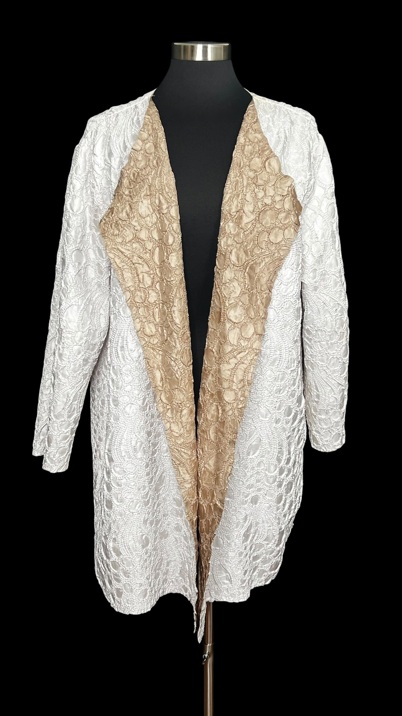 10.05 Dusters Chicos Tan/Cream Reversible (3) Fits (XL)