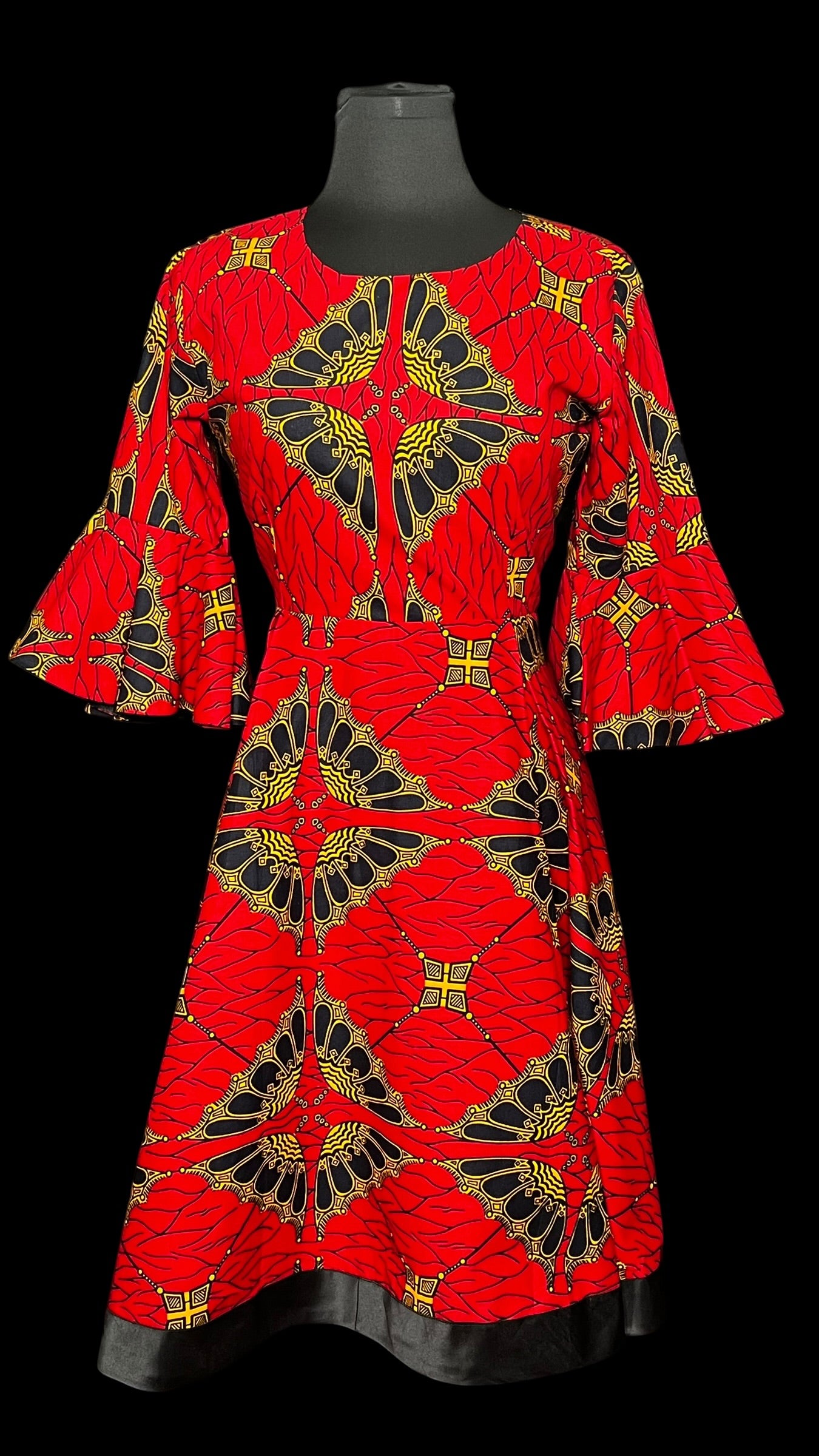 08.11 Dresses Ankara Red/Navy/Gold (8)