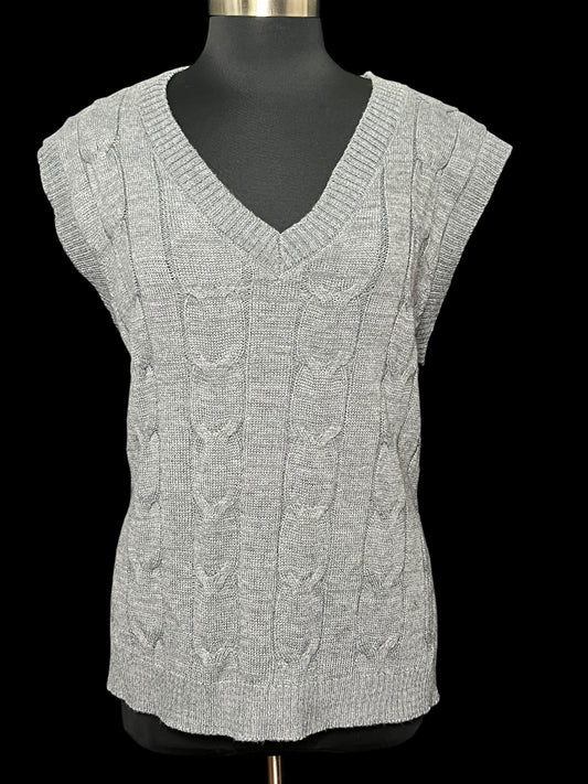 10.27 Sweaters NWOT Emery Rose Gray Sweater Vest (2XL) Cvy