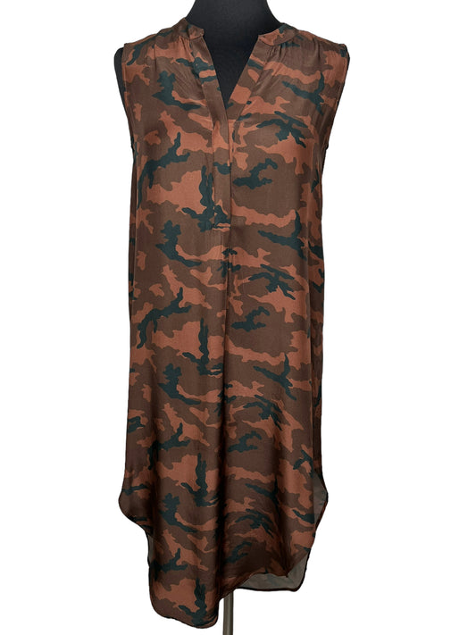 08.12 Dresses Acrobat Brown Camo Silk (S)