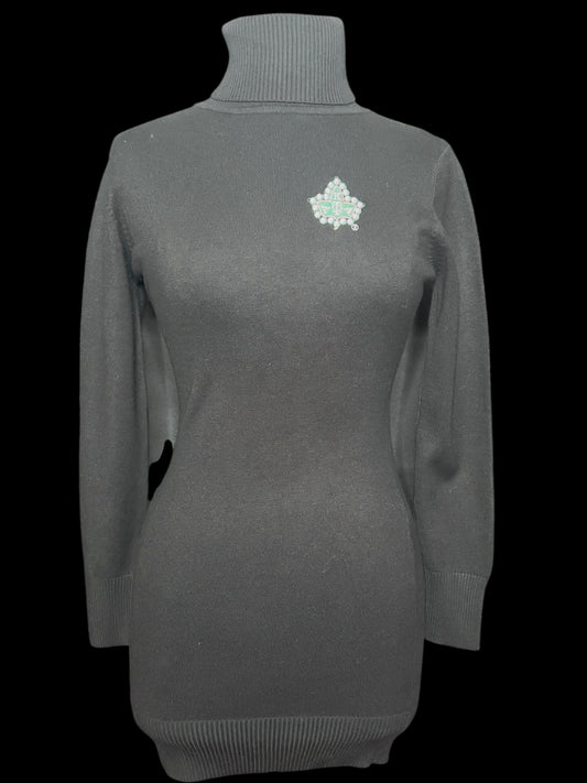 02.03 Dresses NWOT Black Knit AKA Crest (M) Fits (S)