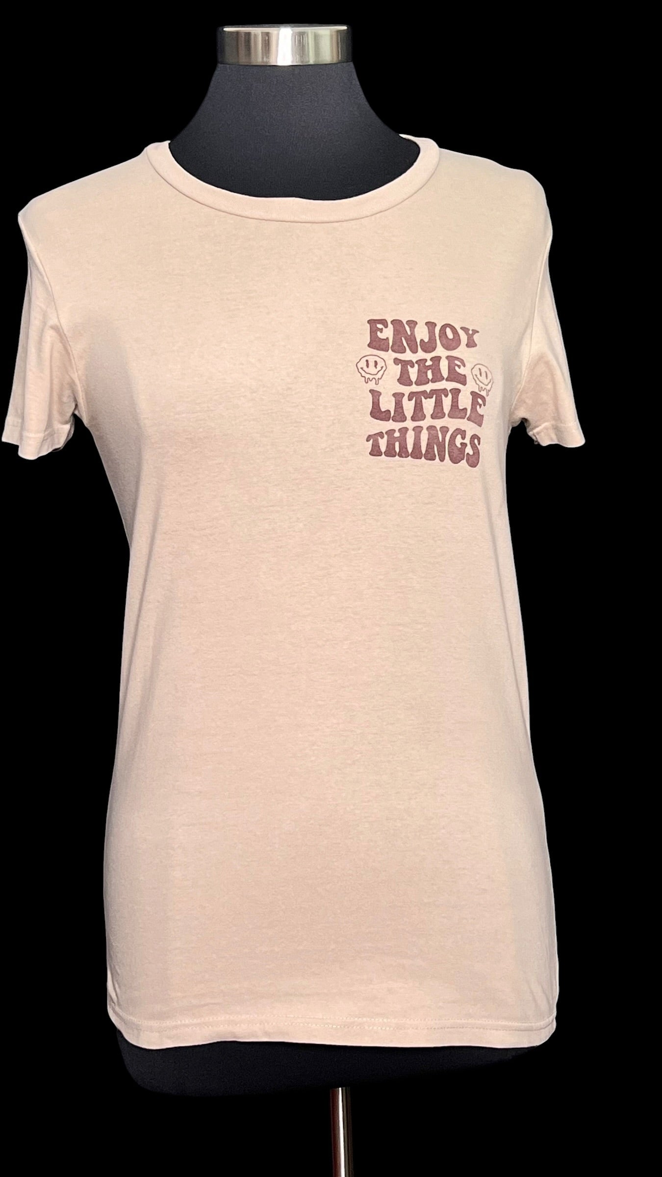 07.05 Tees Tan Enjoy The Little Things (S)