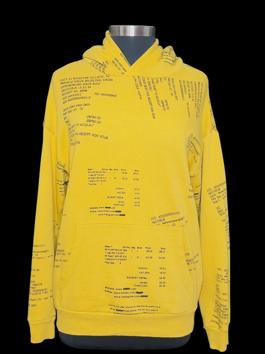 02.03 Hoodies NWT Reserved Gold Letter Print (S) Fits (M/8)