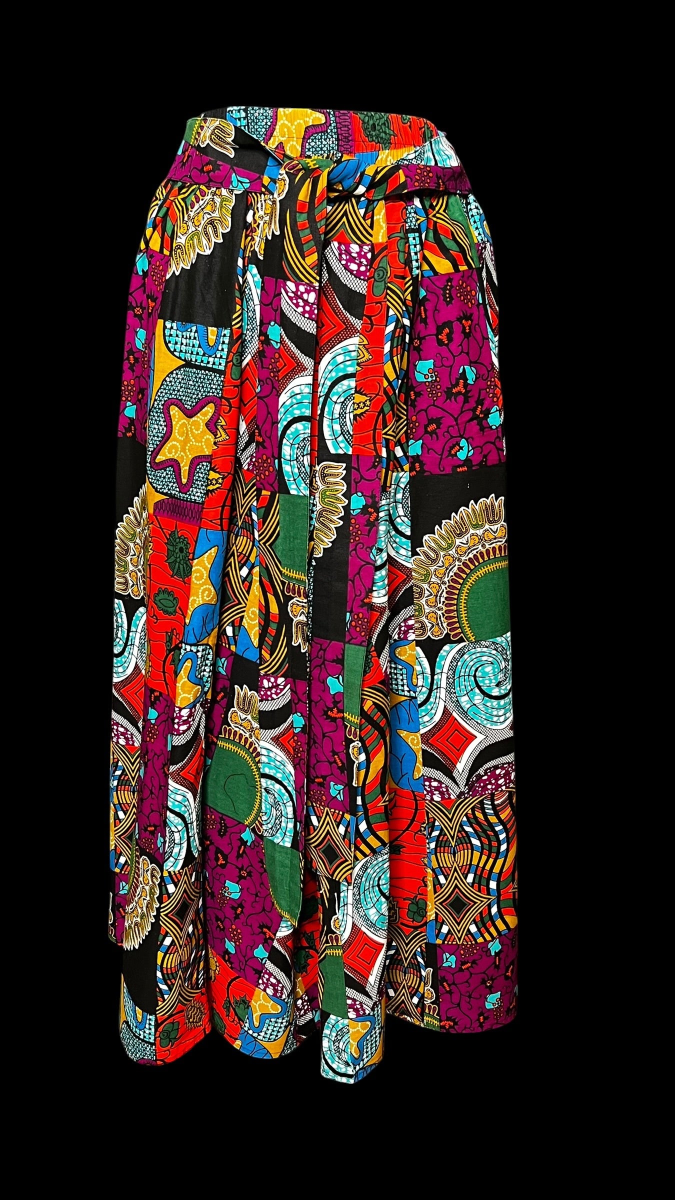08.02 Sets NWOT Step In Style Multi Print Palazzo (8/10) Slim (Inseam 28")