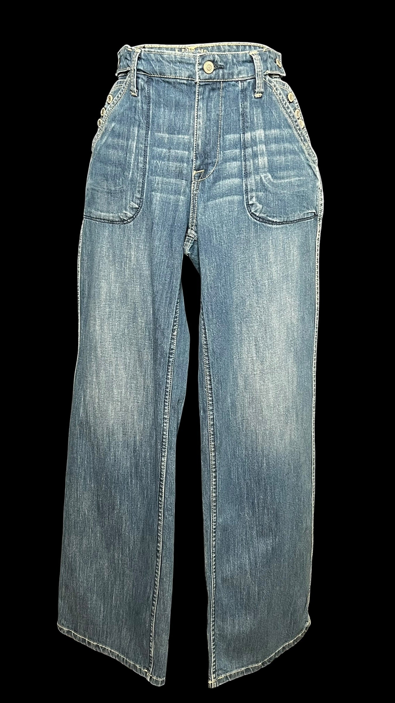 08.27 Pants NWT Polo Denim (W33/R10/H39/I32) Fits (8) Slim