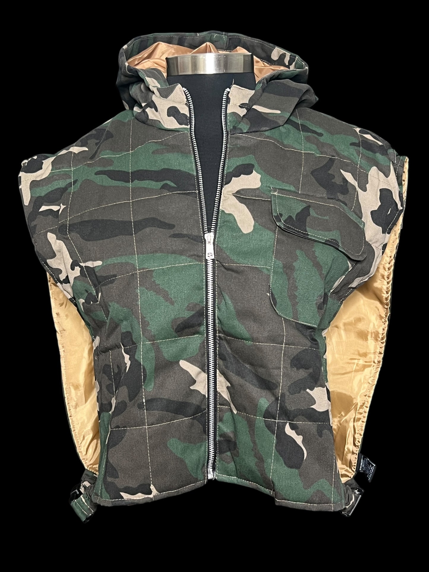 12.16 Vests NWT Camo Poncho (3X) Fits (XL/1X) Cvy