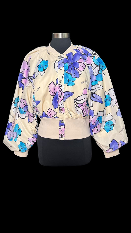 07.05 Jackets Harlem's Fashion Row Cream Floral (L)