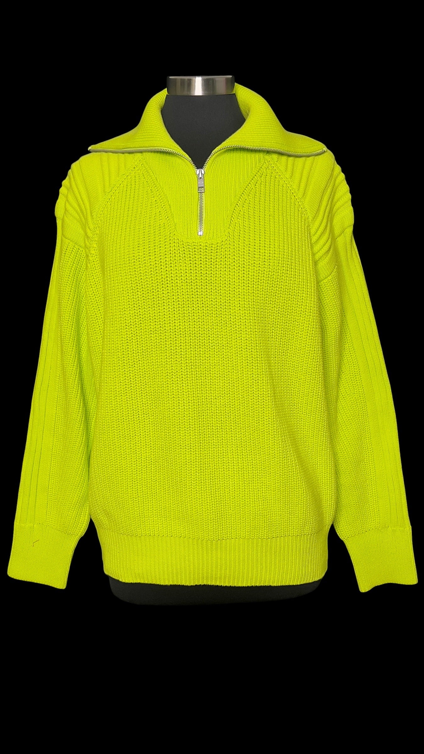 09.06 Sweaters NWOT Neon Grn (XL) Fits (L)