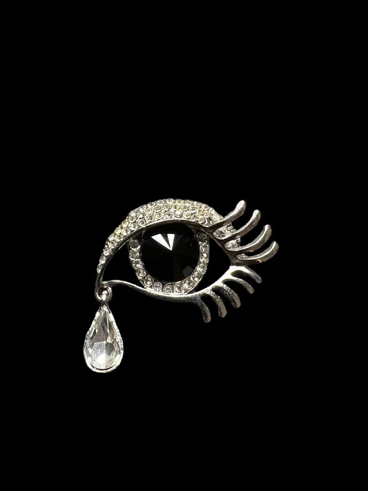 12.26 Brooches Eye/Eyelash Teardrop