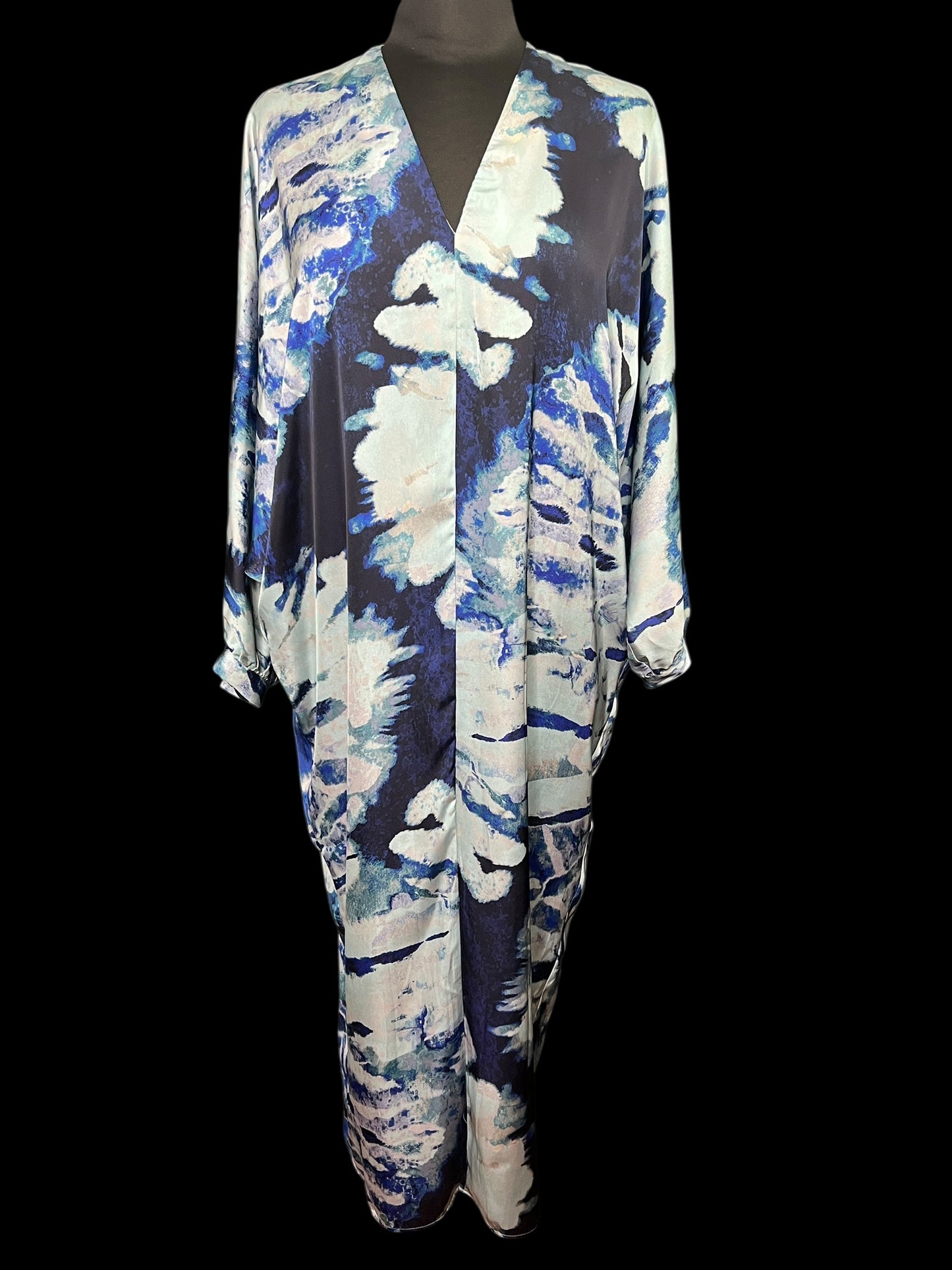 07.28 Dresses NWT Zara Blue Water Color (S) Fits (S/M)