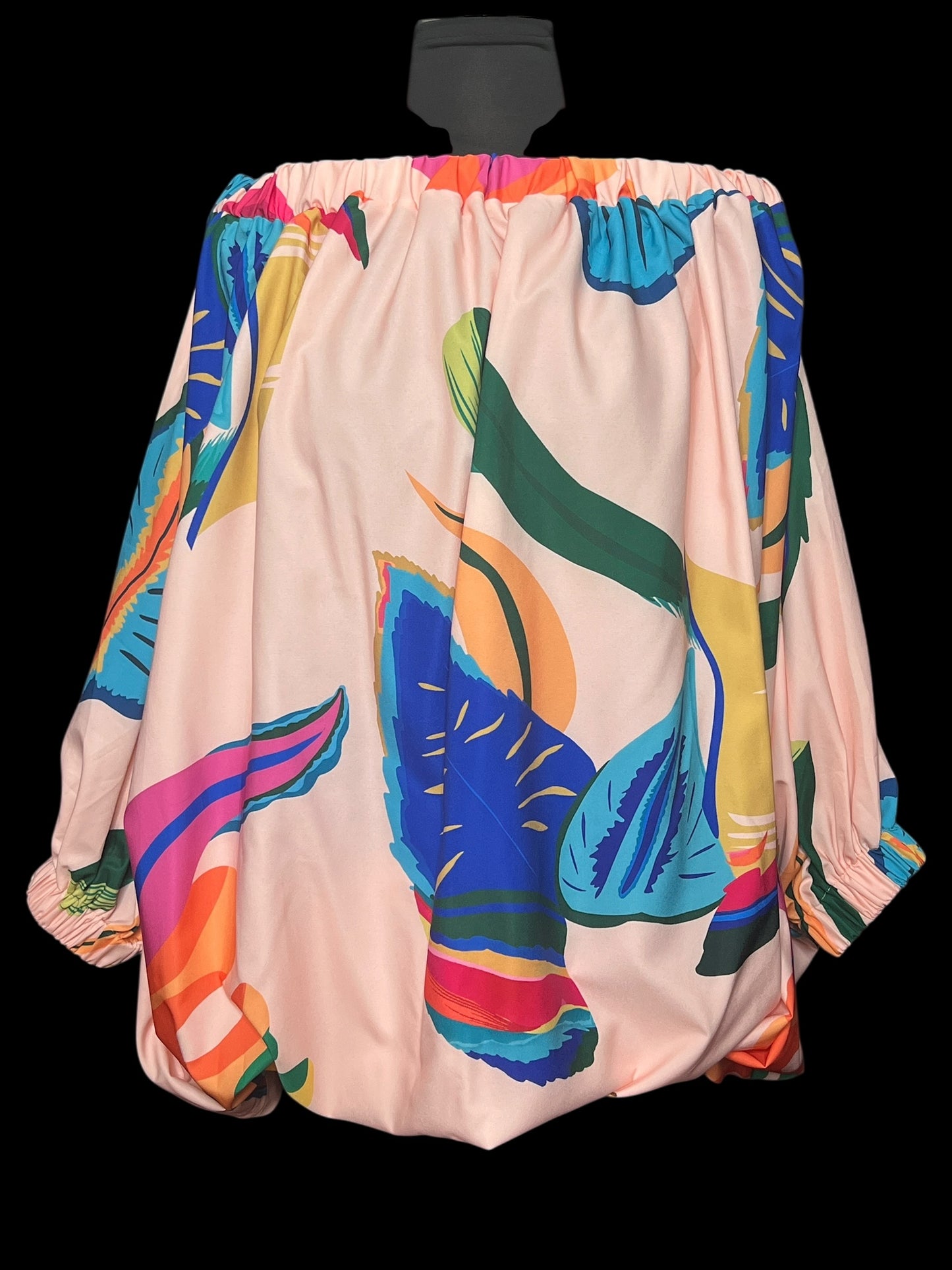 07.24 Blouses NWOT Pink Multi Print (2X/3X) Cvy