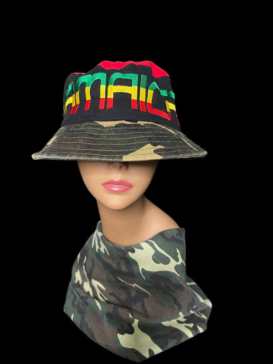 09.01 Hats NWT Jamaica Camo (S/M)