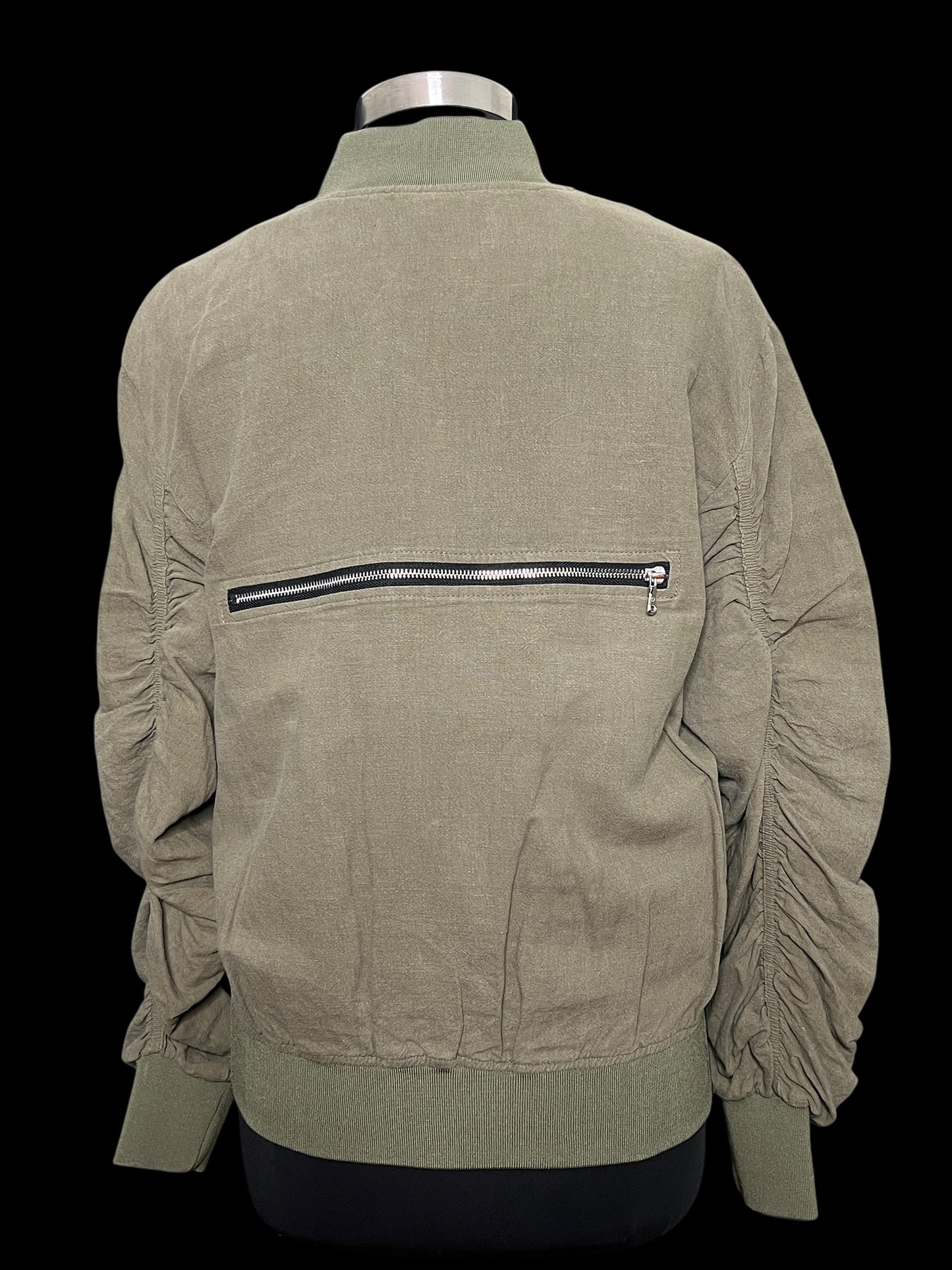 41.50 Jackets L.A. Olive Green Bomber (M)