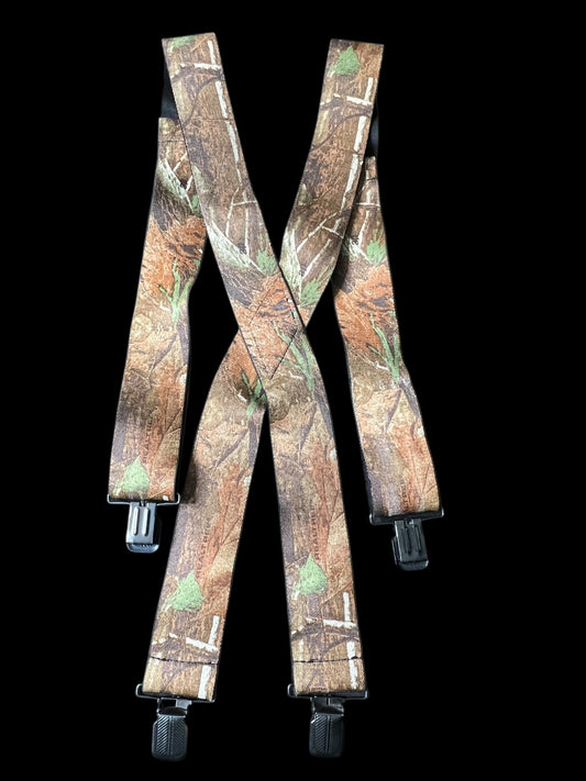08.10 Suspenders Realtree Woodland Camo (L/XL)