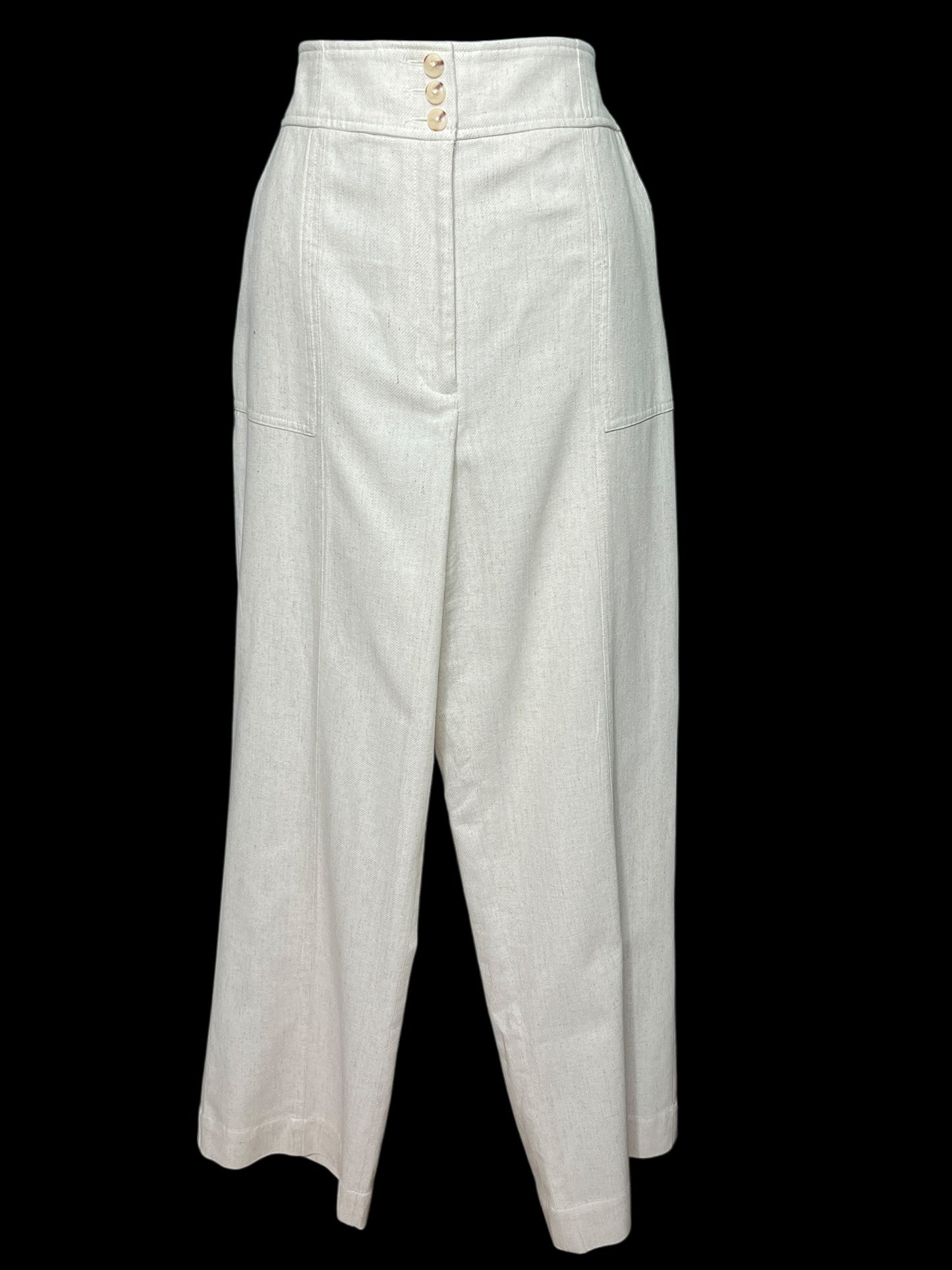 08.16 Pants NWOT Express Tan Wide Leg Hi Rise (14) Fits (12)