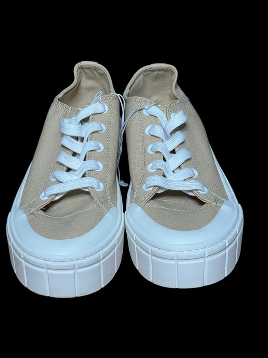 07.12 Shoes NEW Mad Love Fran Canvas Tan Platform (11)