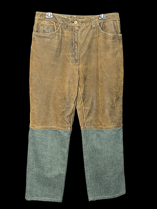 08.29 Pants Danier Leather & Denim (12) Fits (8R)