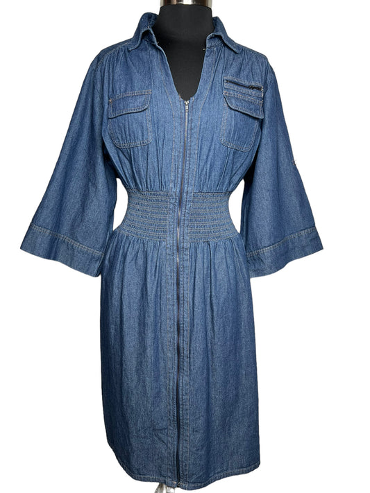 01.23 Dresses NWT J. Glee Denim (3x) Fits (1X/2X) Cvy