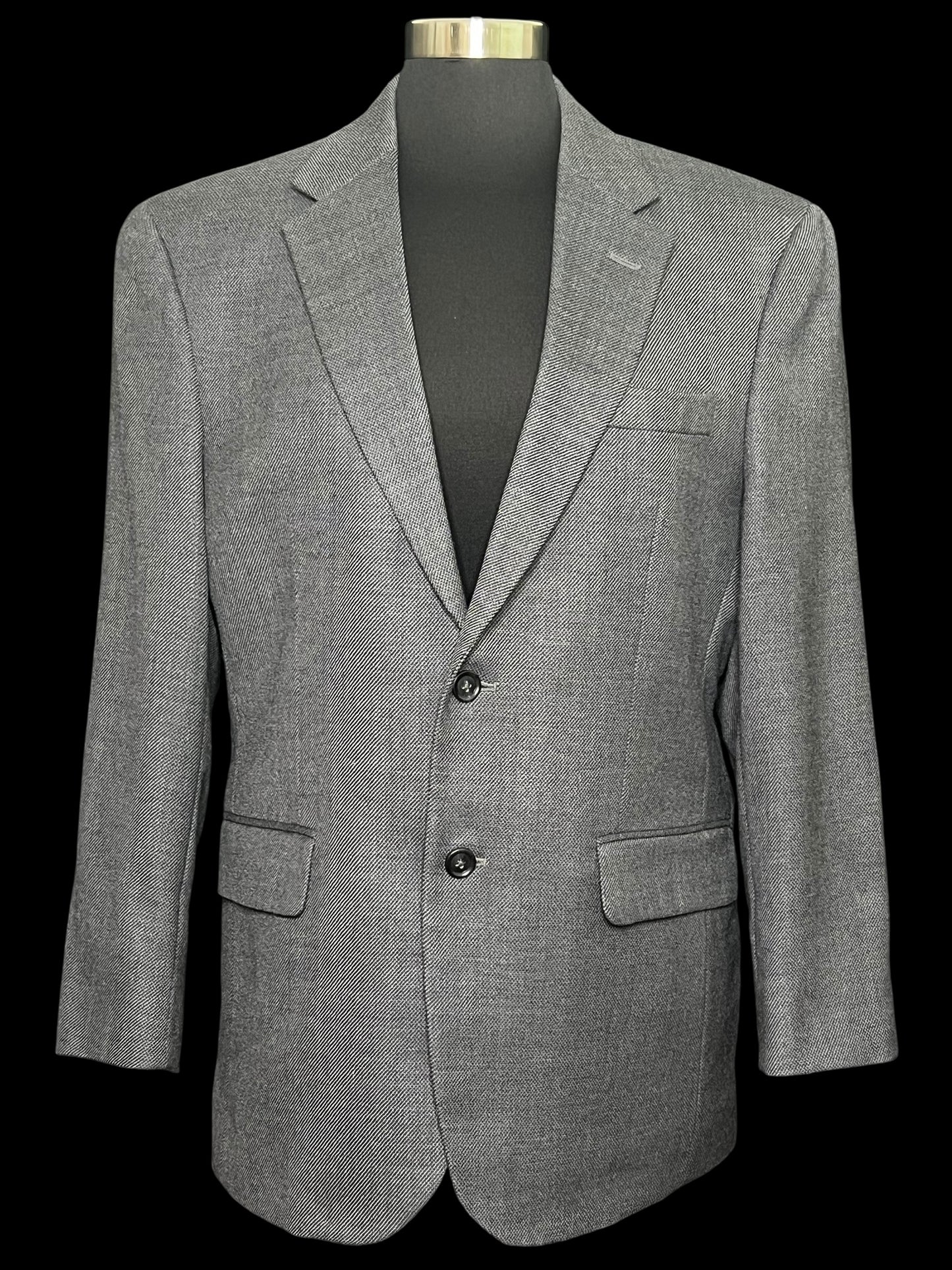 10.08 Blazers Jos. A. Bank Gray (40S) Fits (10/12) PTP 21.5"