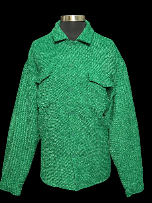 01.05 Jackets NWT Nova Men Green Boucle (M) Fits (12/14)