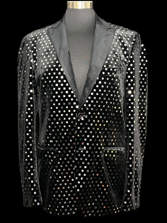 01.10 Blazers Blk/Flat Square Sequin (10)