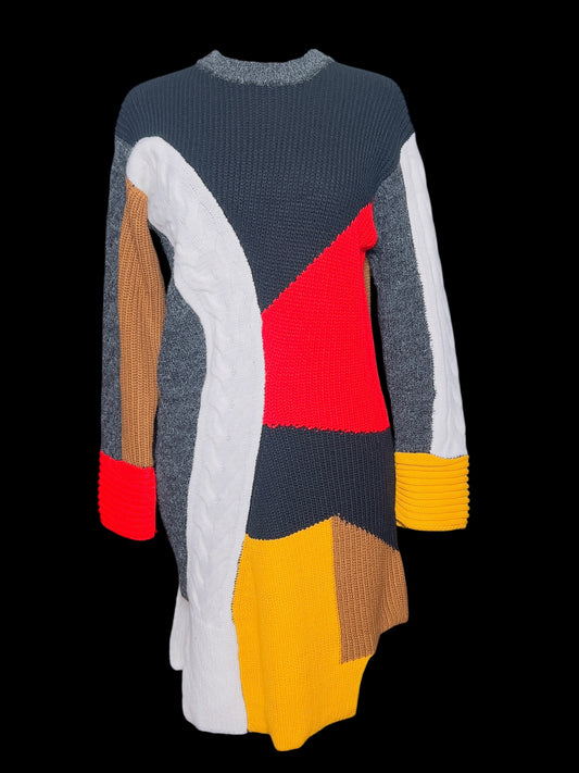 01.18 Dresses NWOT Colorblock Knit (M/8)