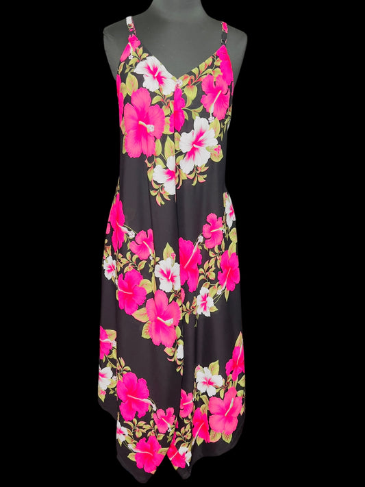 03.20 Jumpsuits NWT Blk/Pnk Floral (8/10)