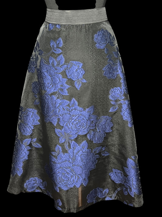 05.19 Skirts NWT NY&CO Blk/Blue (14) Cvy