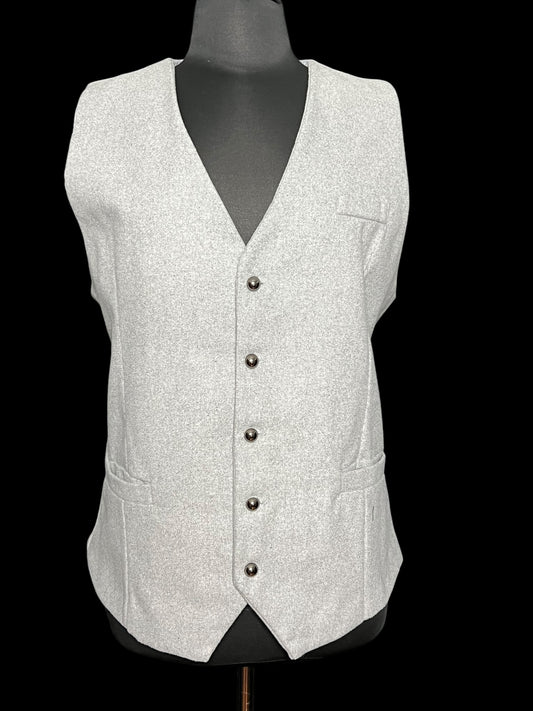 12.11 Vests NWT Gray Long (XL) Fits (M/8-10)