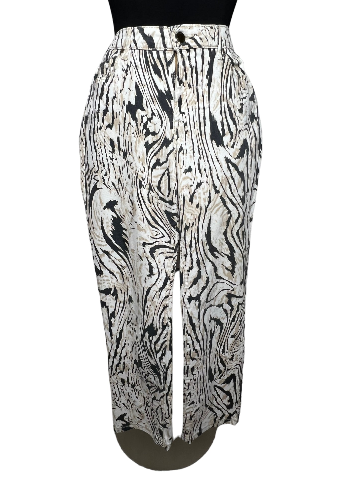 02.02 Pants A.Klein Zebra Print (8 Short)
