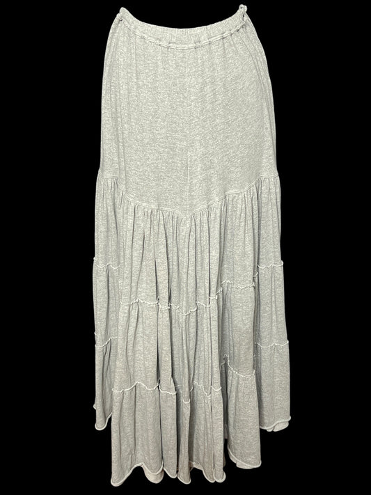 12.26 Pants NWOT Free People Gray Wide Leg Tiered (S/Short)