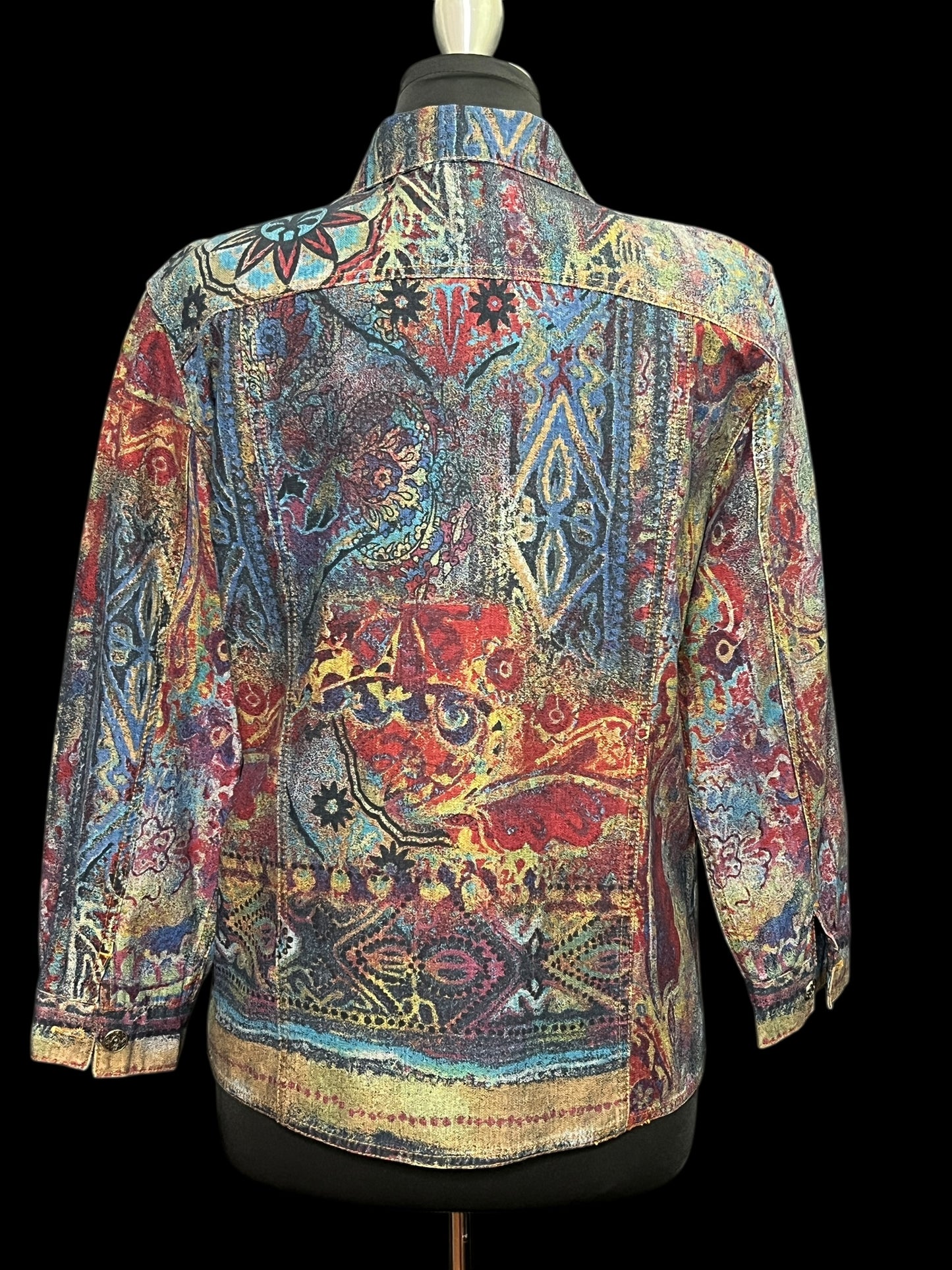 02.04 Jackets Chicos Blu/Burgundy (1) Fits (M)