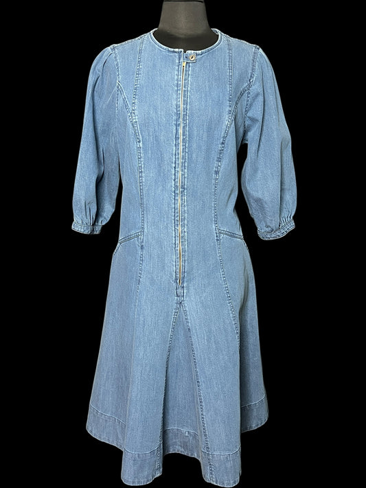 04.26 Dresses eShakti Denim (20W) Fits (12/14) Cvy