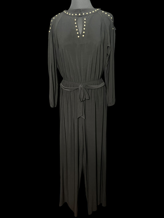 03.20 Jumpsuits SOHO Black Gold Studded (M) (8/10) Slim