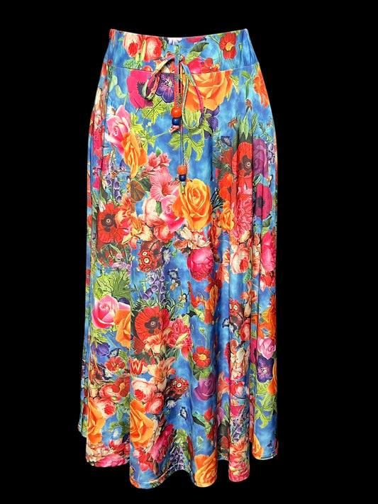 06.24 Skirts Metrowear Multi Floral Midi (S)