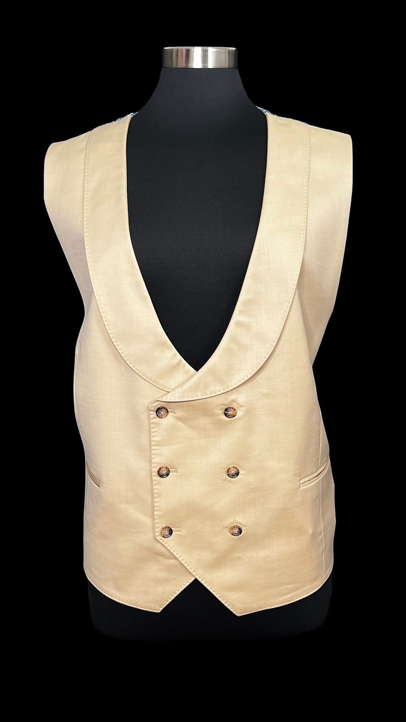 10.02 Vests Tayion Tan/Blu (XL) Fits (18/20) Cvy P24.5/L22.5