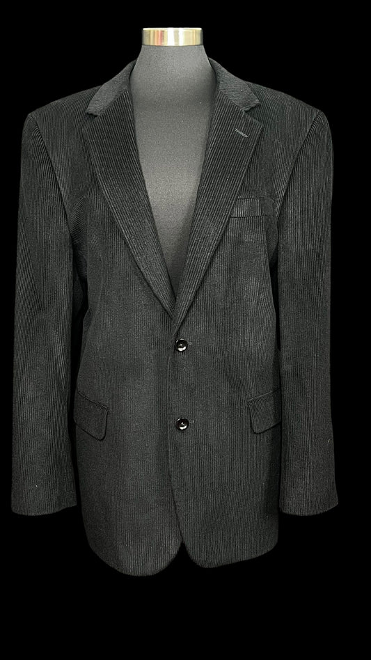 10.02 Blazers NWOT J.A. Banks Blk Corduroy (42L) PTP 22.5/L33