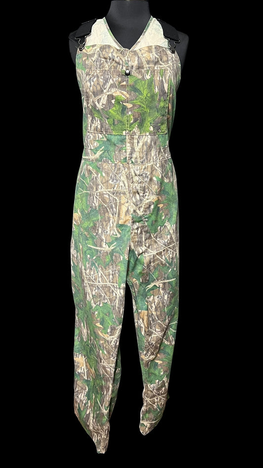 03.25 Jumpsuits Woodland Camo Overalls (3X) Tall