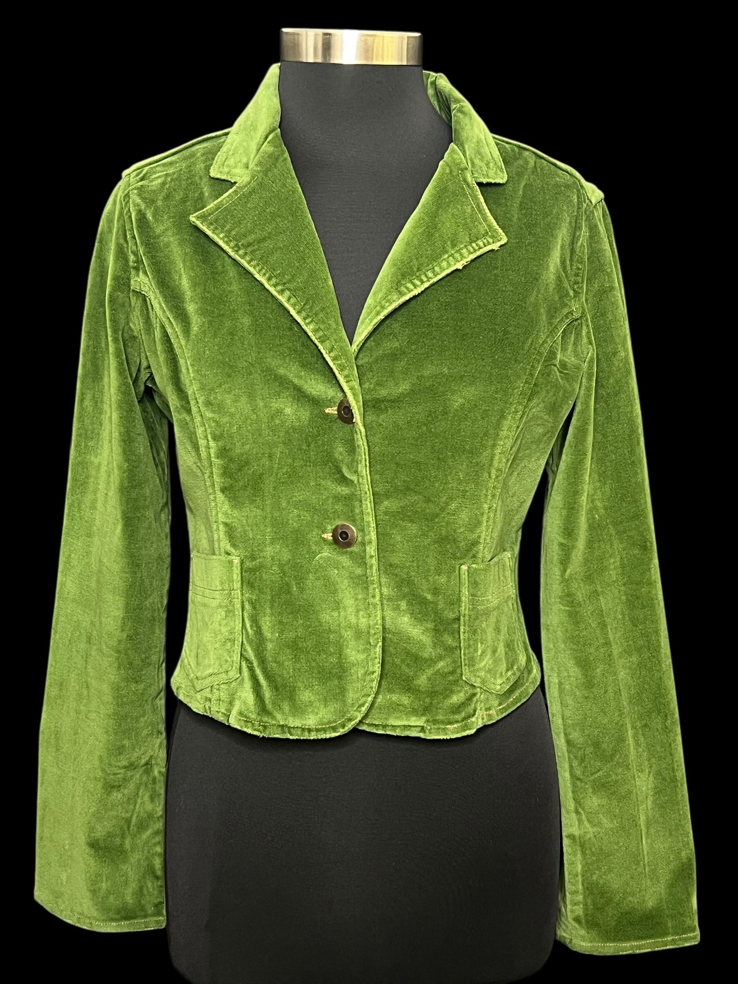 11.04 Jackets Clove Greeb Corduroy Cropped (L)