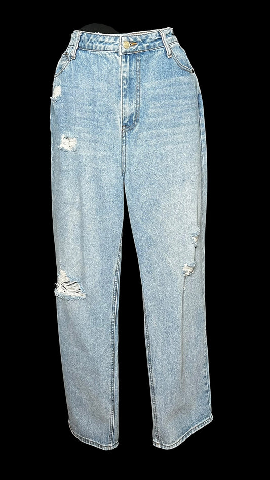 08.27 Pants F. Nova Distressed Denim (W33/R13/H44/I30) (15) Fits (10/Slim)