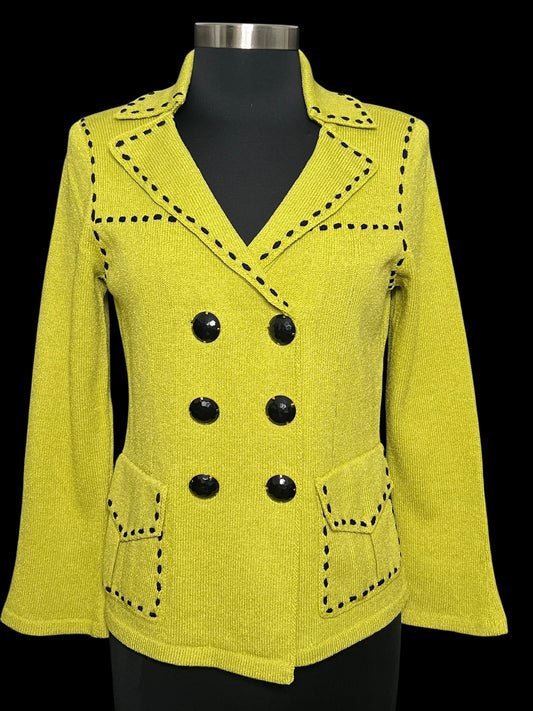 11.04 Sweaters Vintage Fianona Lime Green (M/8)