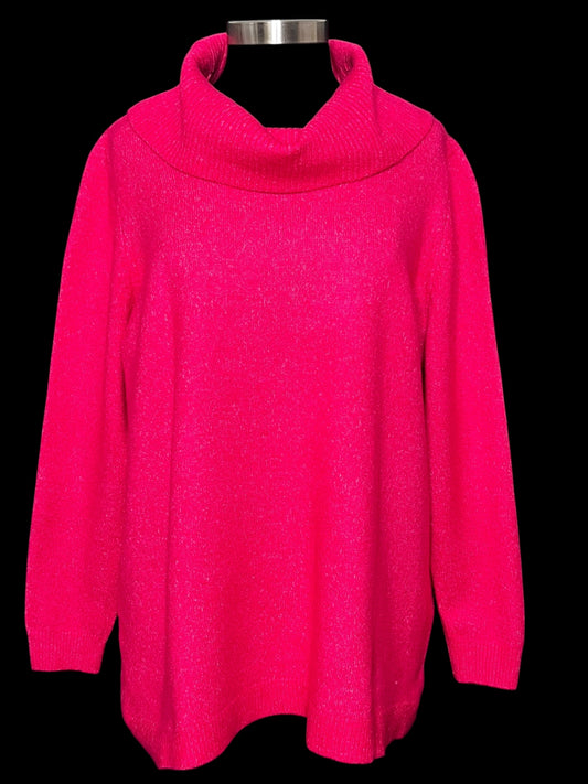 10.27 Sweaters NWOT L. Bryant Fuchsia (18/20) Cvy