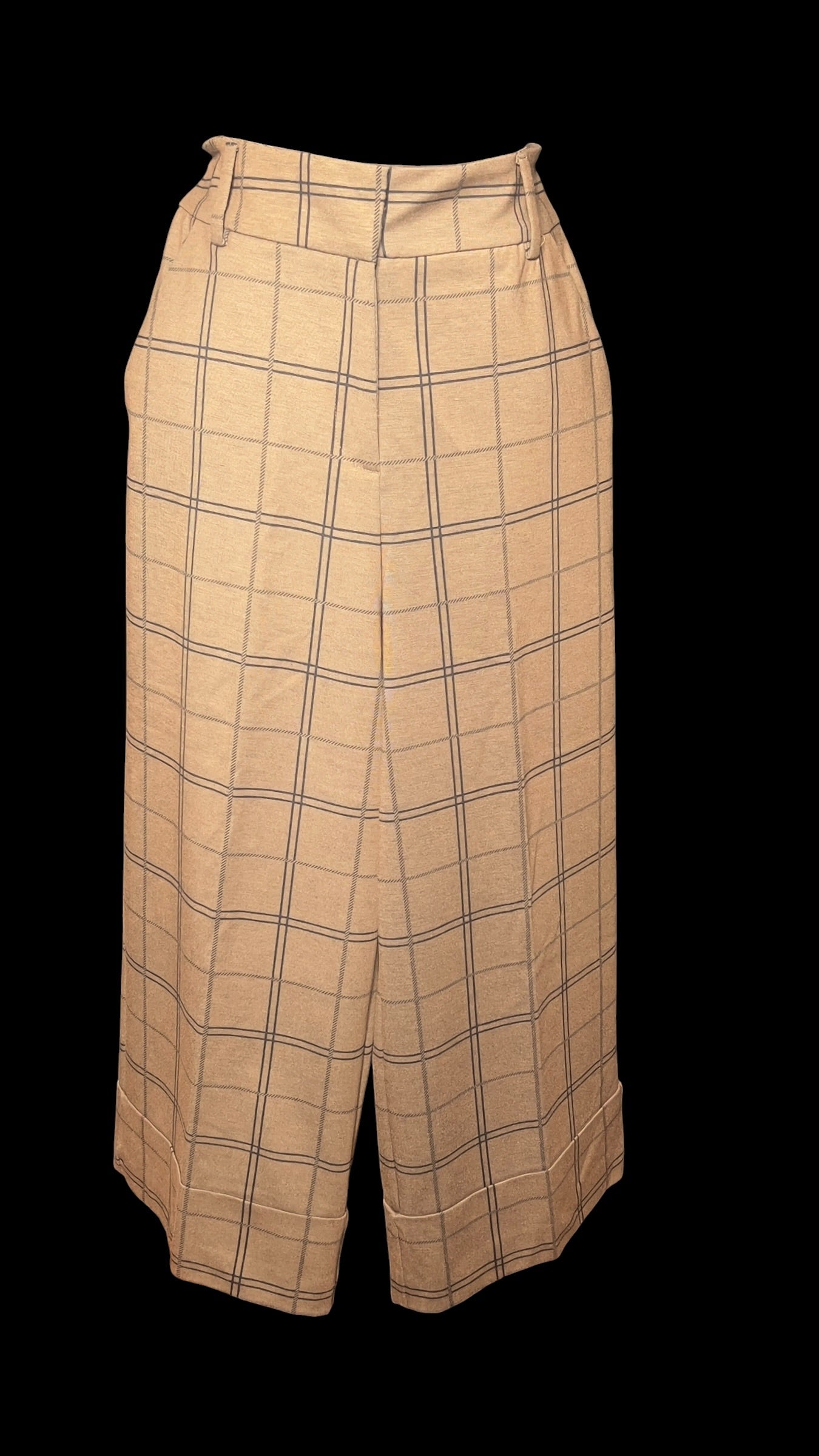 10.23 Pants 7th Ave NY&CO Brown Window Pane (6)