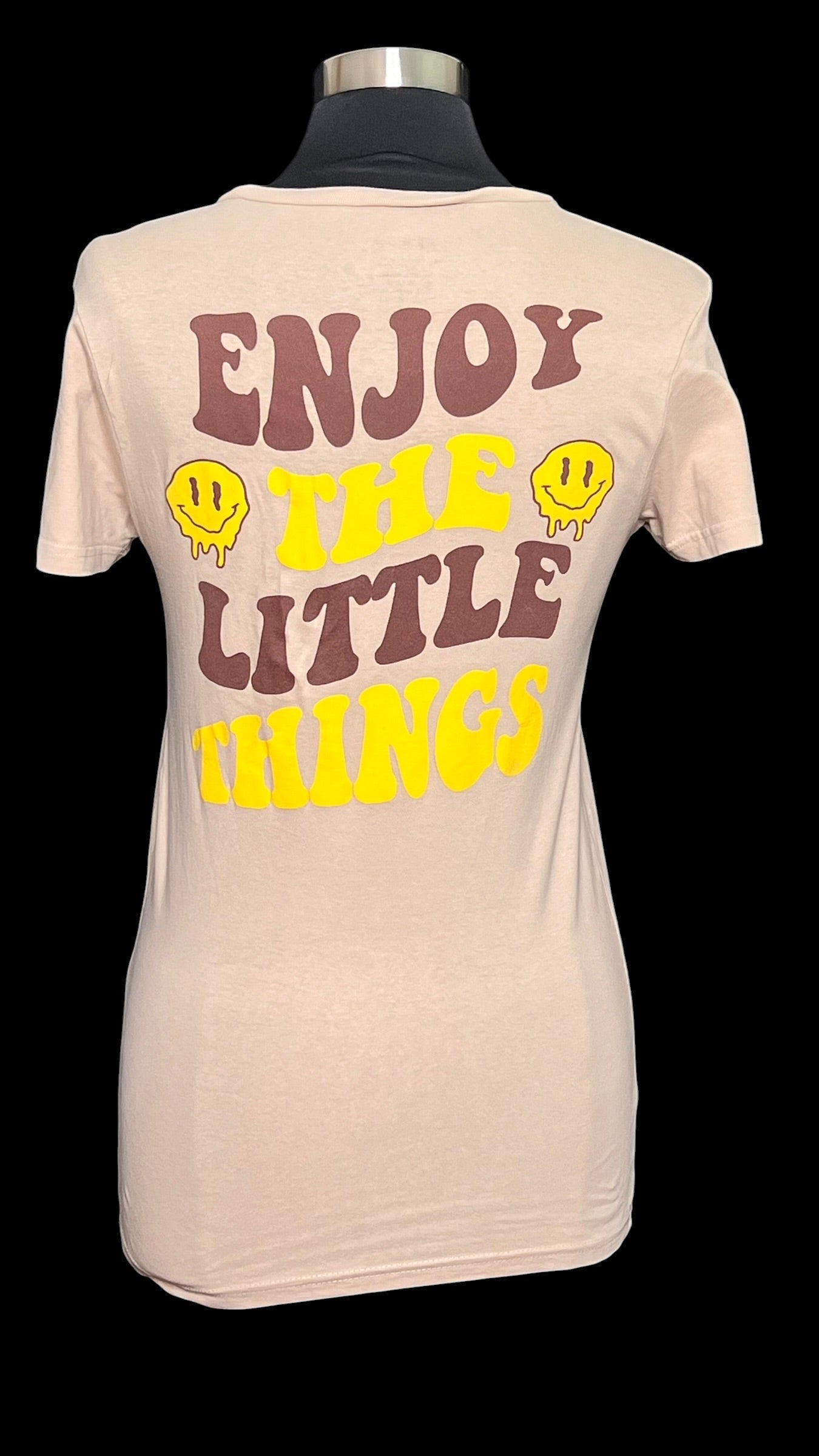 07.05 Tees Tan Enjoy The Little Things (S)
